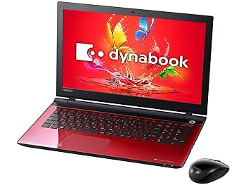 東芝　dynabook T55/RR レッド 東芝 dynabook T55 T55/VR PT55VRP-BJA /モデナレッド|パソコン
